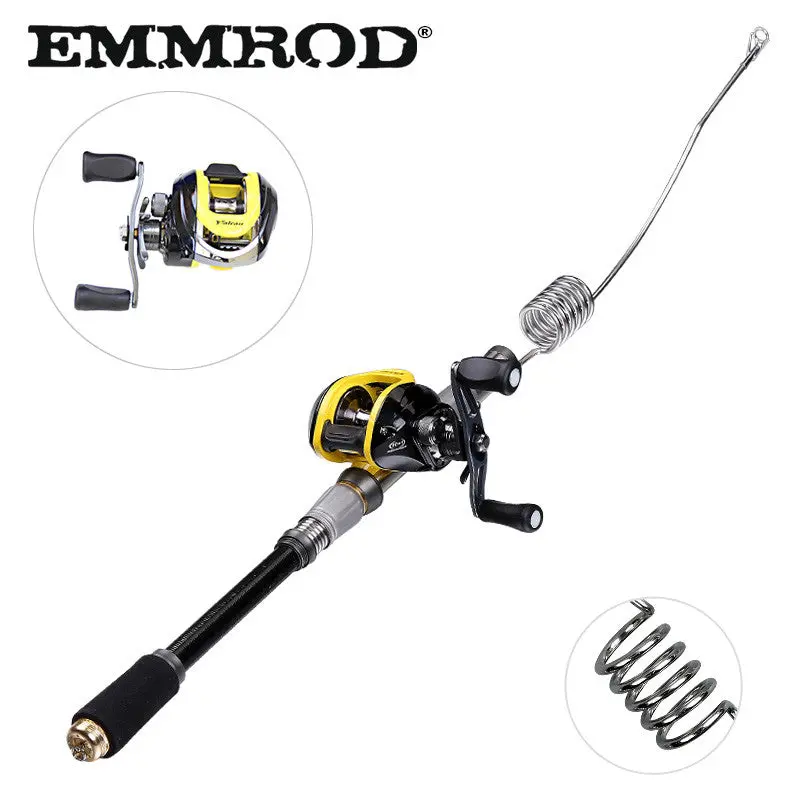 Emmrod Scalable Baitcasting Rod – 72Cm Modular Design, Multi-Environment Use: Raft, Rock, Sea & Boat Fishing 1