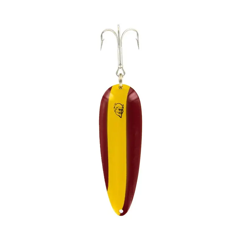 Eppinger Dardevle Imp Spoon – 2.25", Nickel Blade, Red/Yellow Stripe, 0.4 Oz 1