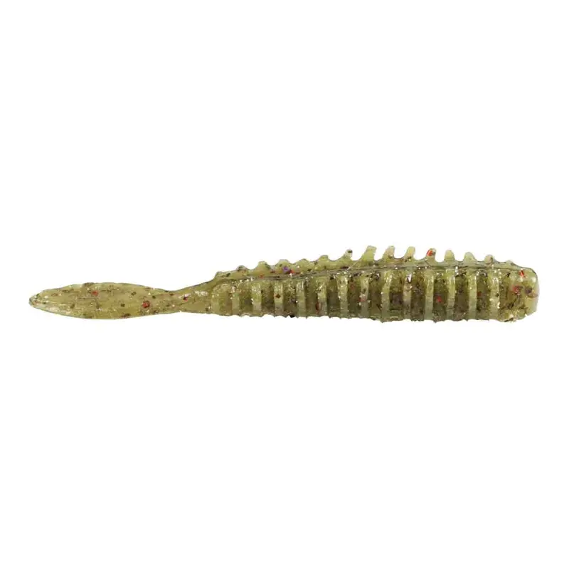 Erie Darter Jr. Light Green Pumpkin Copper Fishing Lure 1