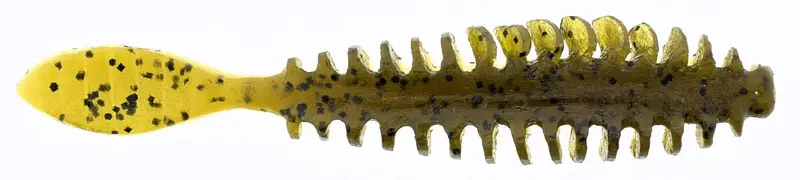 Erie Darter Swim Bait: Green Pumpkin Stealth Pattern 1