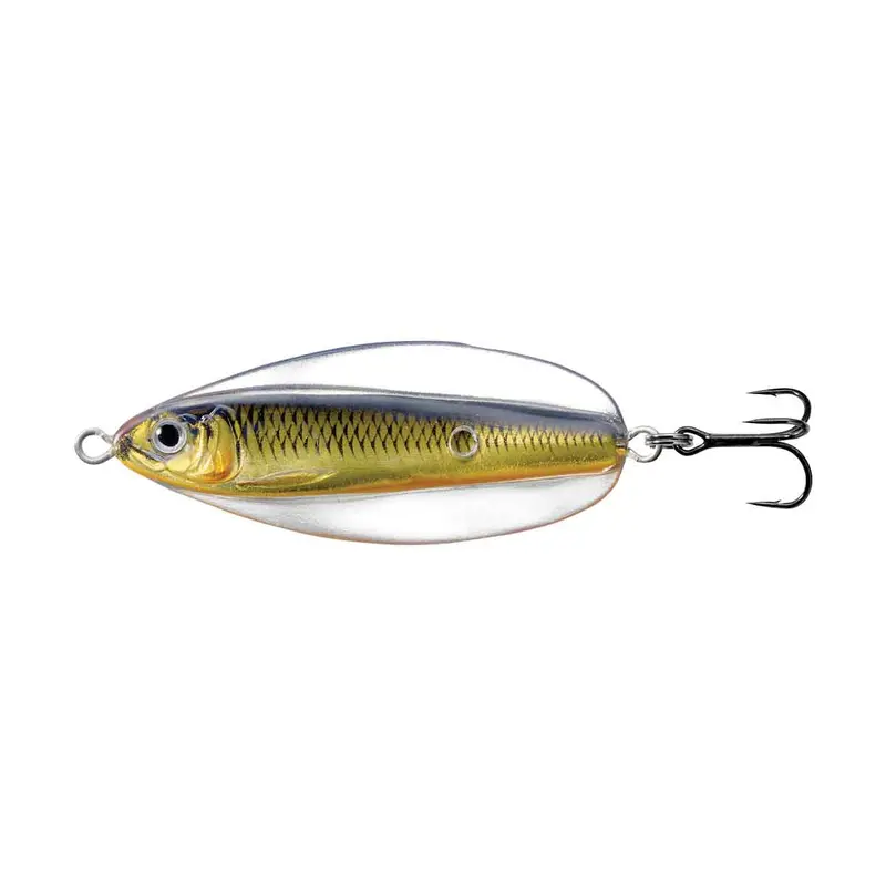 Erratic Shiner Gold/Black Hard Bait – High-Contrast Action Lure 1