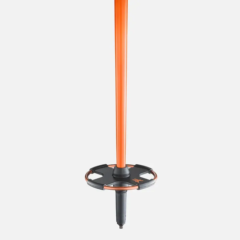 Faction 2025 Orange Aluminum Ski Poles 1