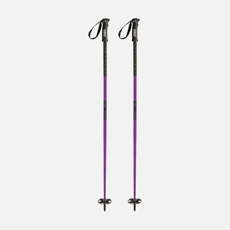 Faction 2025 Purple Aluminum Ski Poles 1
