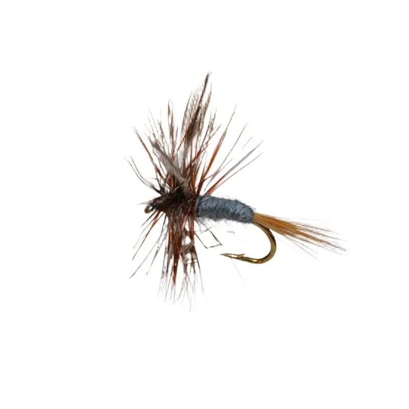 Fas Adams Dry Fly With Winged Design – 12-Pack 1
