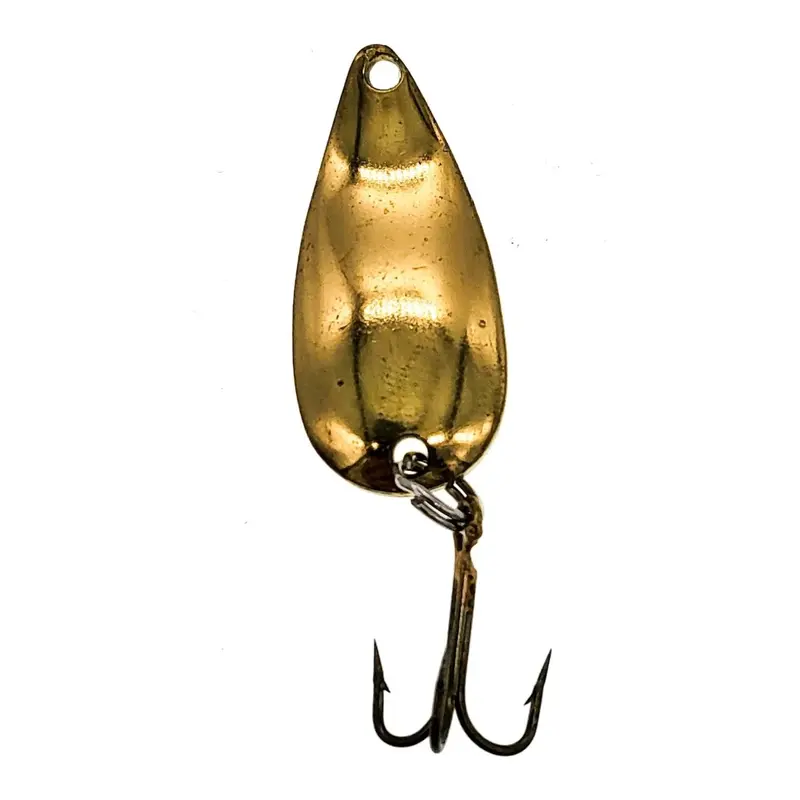 Fas Gold Casting Spoon – 3/16 Oz, 1-1/4", Compact Size For Targeted Lure Fishing (Pack Of 5) 1
