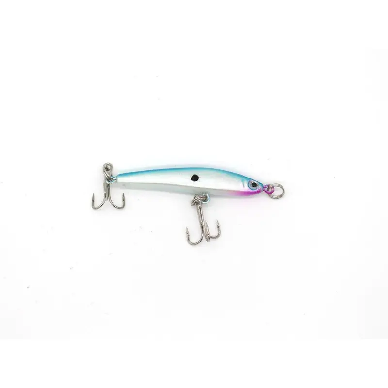 Fas Jigging Rap: 1/8 Oz Pearl/Blue Deep-Diving Crankbait 1