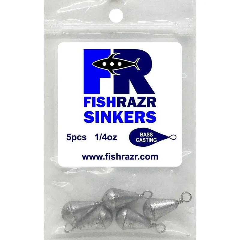 Fish Razr Bass Casting Sinkers – Precision-Weighted For Accuracy 3