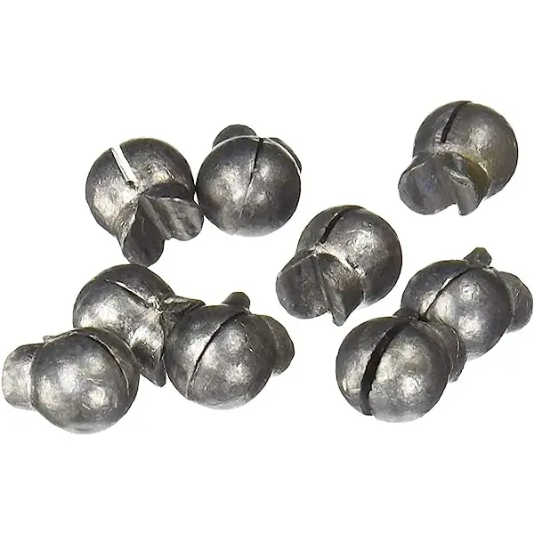 Fish Razr Removable Split Shot Sinkers – Reusable Lead Weights 1