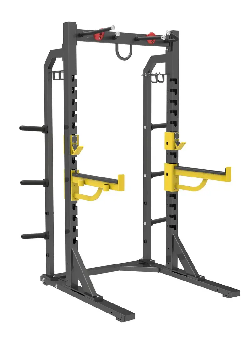 Fitness First Heavy-Duty Half Power Rack 1