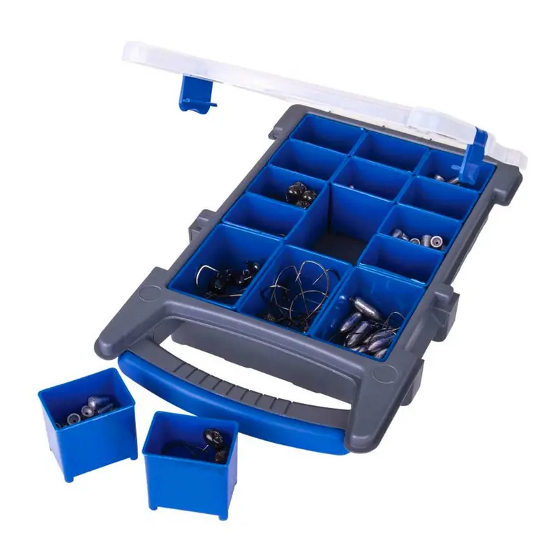 Flambeau Ike Quotient Tackle Organizer Box With Customizable Trays 1