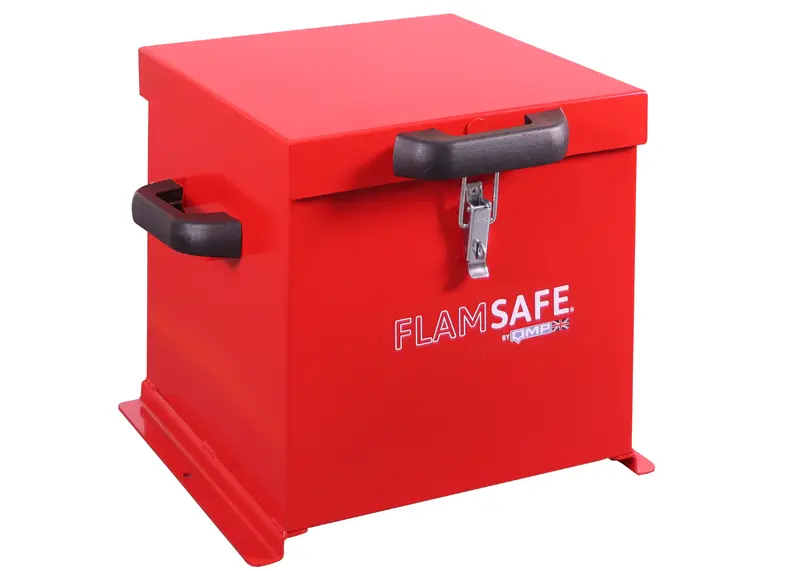 Flamsafe Certified Flammable Liquid Storage Box – Fire-Rated & Lockable 1