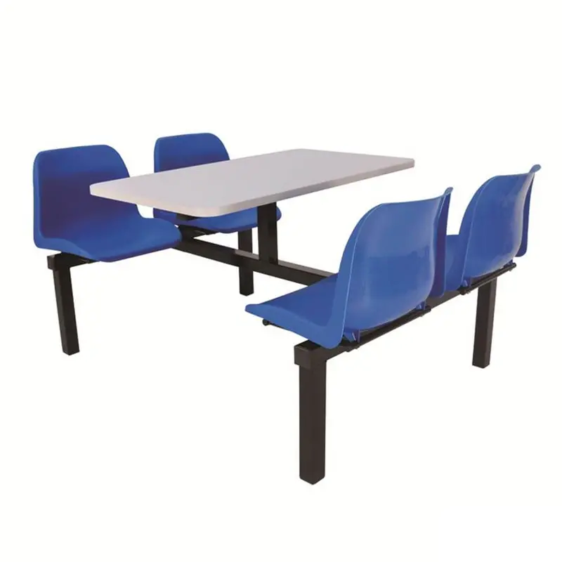 Four-Seat Standard Canteen Table – Durable Laminate Top 1