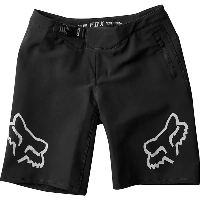 Fox Youth Defend Short – Black, 2021 Model Year 1