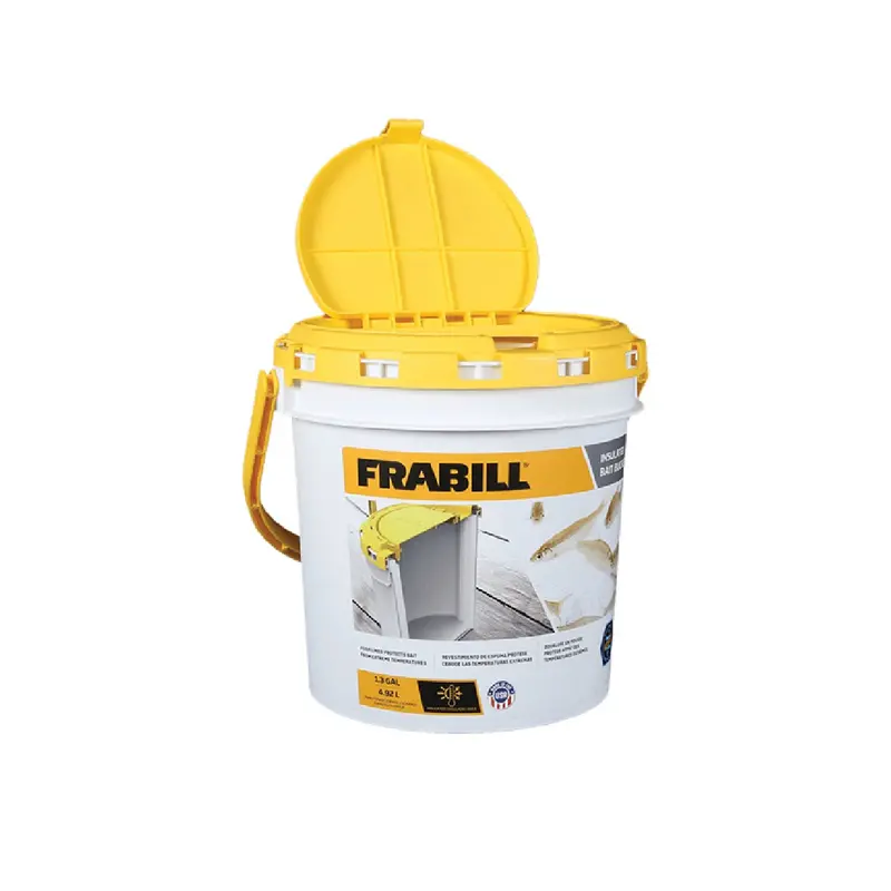 Frabill Insulated Bait Bucket For Cold-Weather Fishing 1