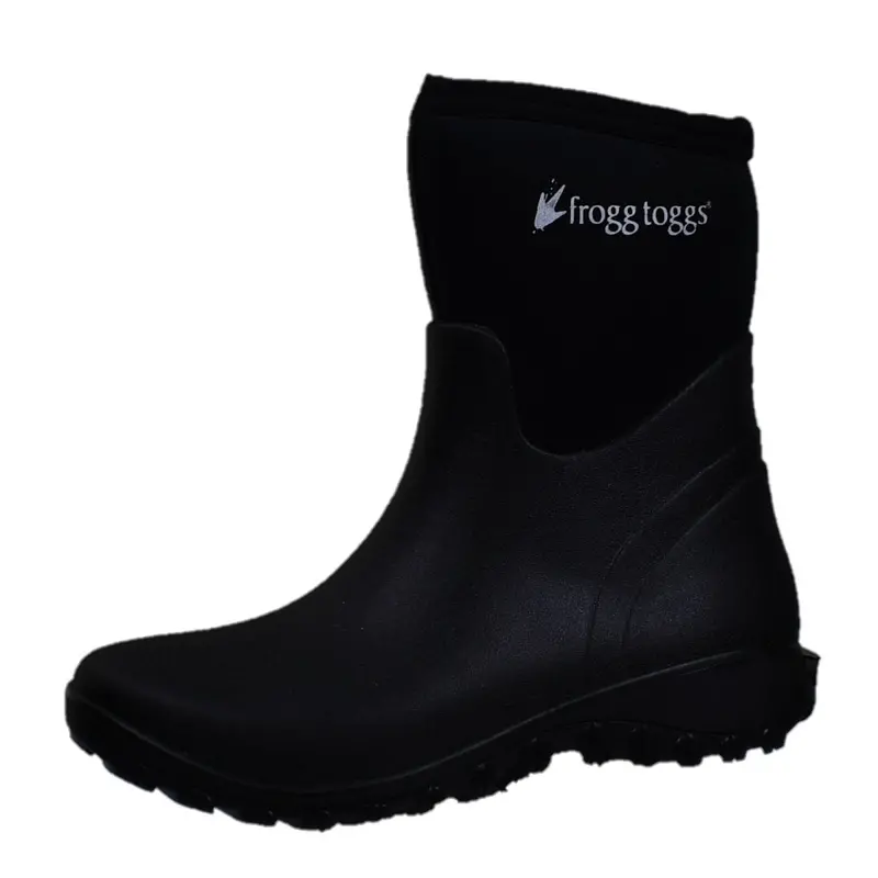 Frogg Toggs Ridge Buster Lite Women’S Mid-Cut Rain Boots – Black 1