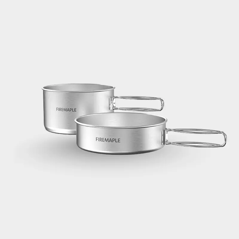 Frost Mini Ultralight Aluminum Cookset – Minimalist Backpacking Kit 1