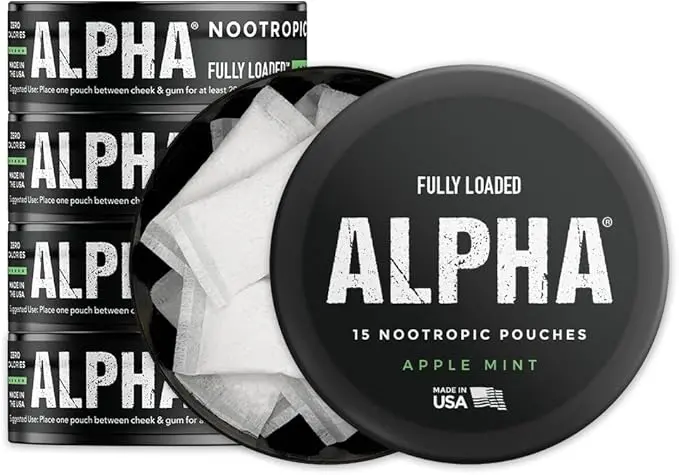 Fully Loaded Alpha Nootropic Energy Pouches 1