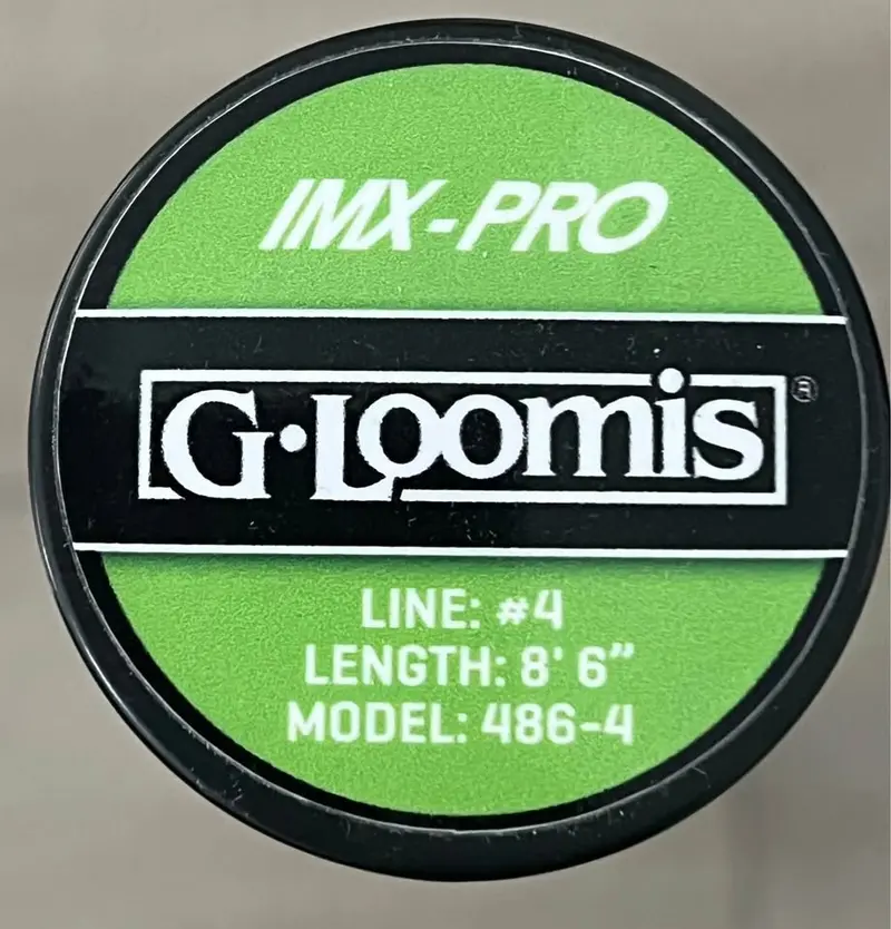 G. Loomis Imx-Pro 4Wt 8'6" Fly Rod (Model 486-4) 1