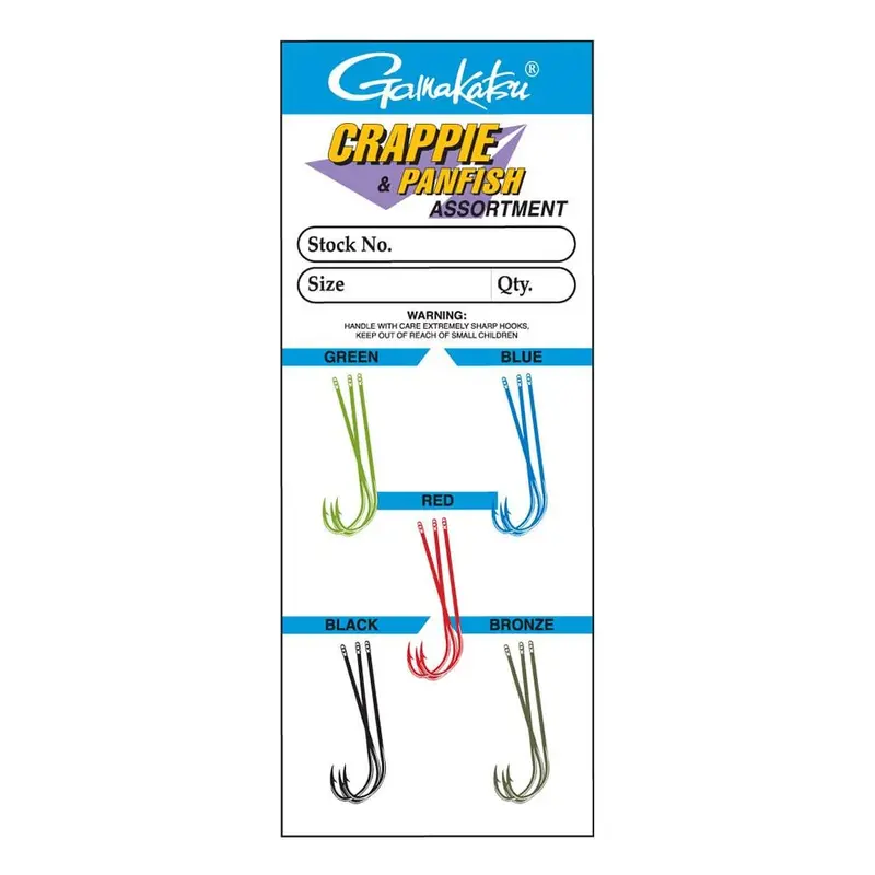 Gamakatsu Crappie & Panfish Hook Assortment 1