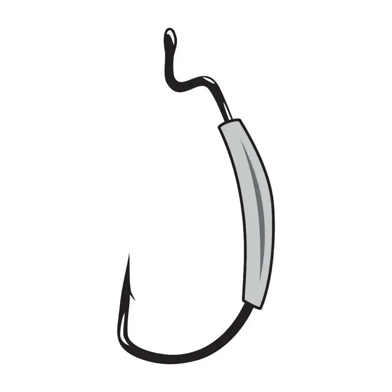 Gamakatsu Ewg Weighted Superline Hook – Extra-Wide Gap Bait Hook 1