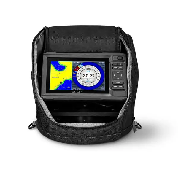 Garmin Echomap Uhd 63Cv Ice Fishing Bundle With Transducer 1
