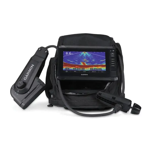 Garmin Echomap Uhd2 7-Inch Ice Fishing Bundle — 75Sv Sonar With Panoptix Ps22-If Transducer And Ice Mount 1
