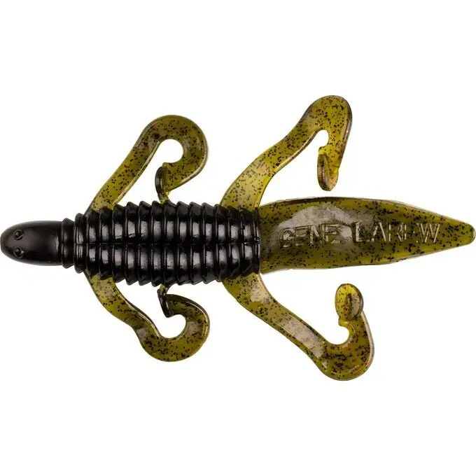 Gene Larew Flipping Biffle Bug – 4.5-Inch, 8-Pack, Sooner Run Color 1
