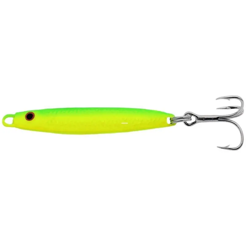 Gibbs Minnow Jig – 1/4 Oz, Kelly Green/Chrome 1