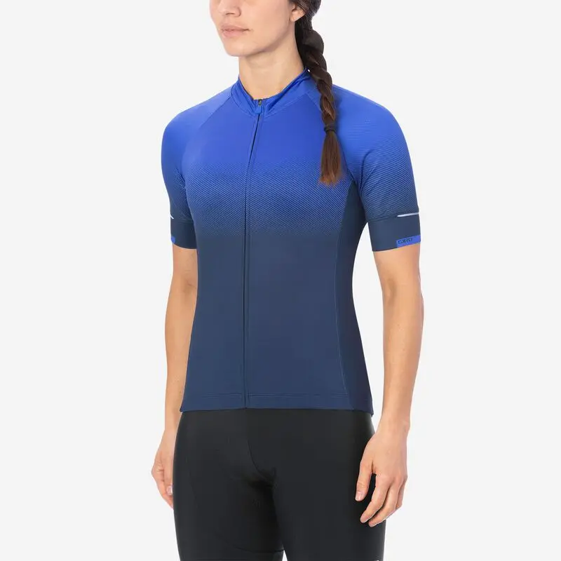 Giro Chrono Expert Women'S Cycling Jersey – Midnight Transition Print 1