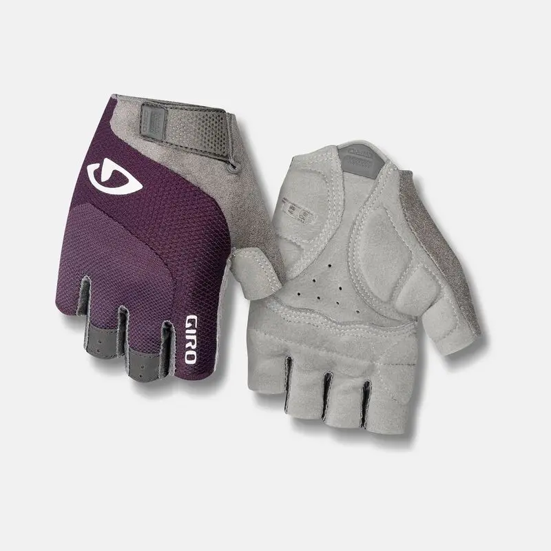 Giro Tessa Women’S Gel-Padded Cycling Gloves – Purple 1
