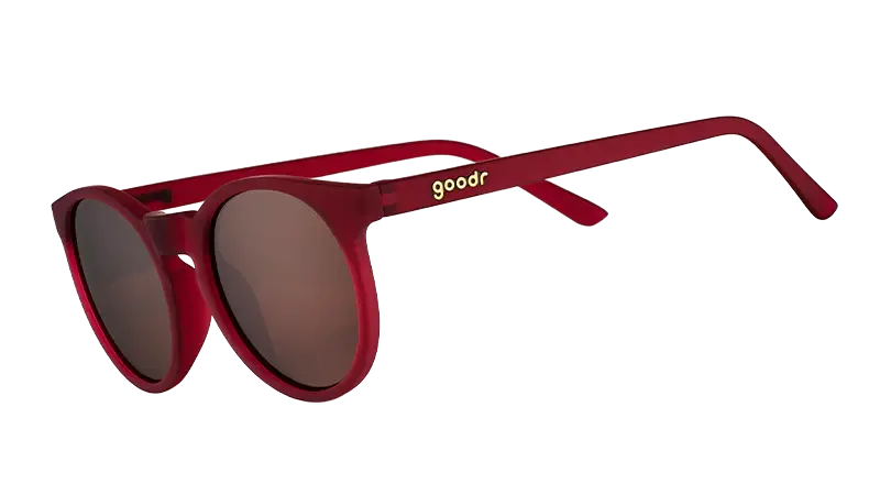 Goodr I'M Wearing Burgundy? Bold Color-Statement Polarized Sunglasses 1