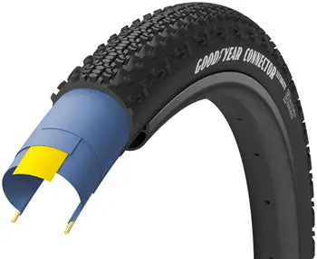 Goodyear Connector 650B×50 Tubeless Gravel Tire – Black Folding Casing 1