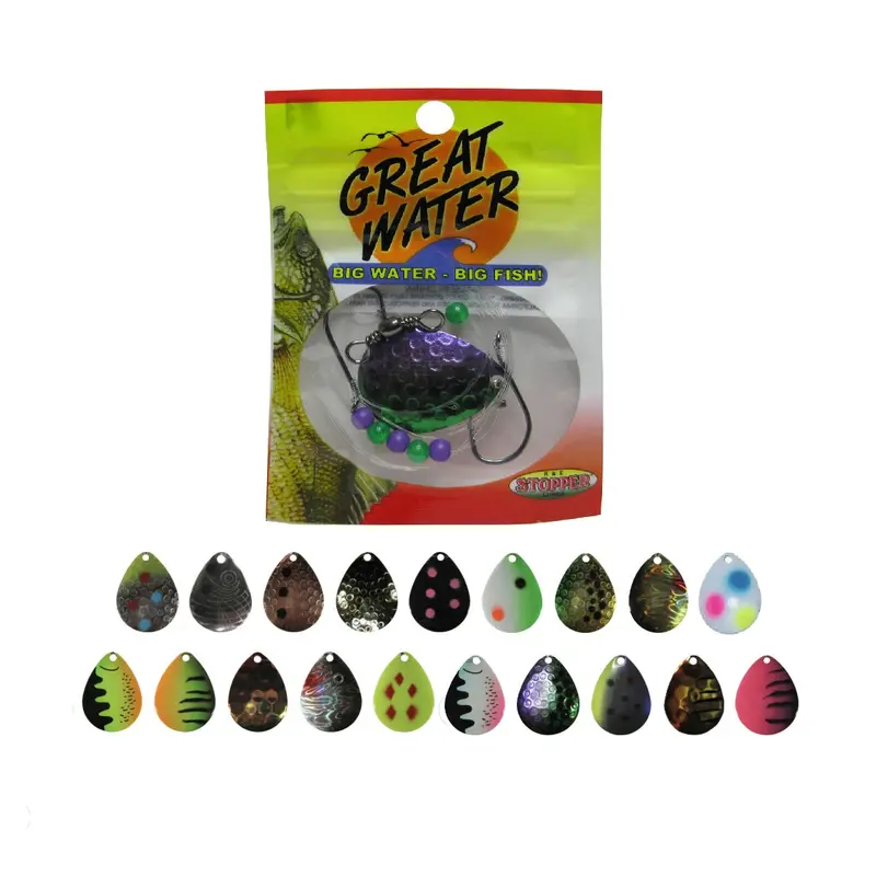 Great Water Colorado Walleye Harness With Triple Hook Setup 1