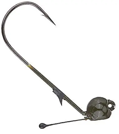 Green Pumpkin Sure Hook Up Shaky Head Jig 1
