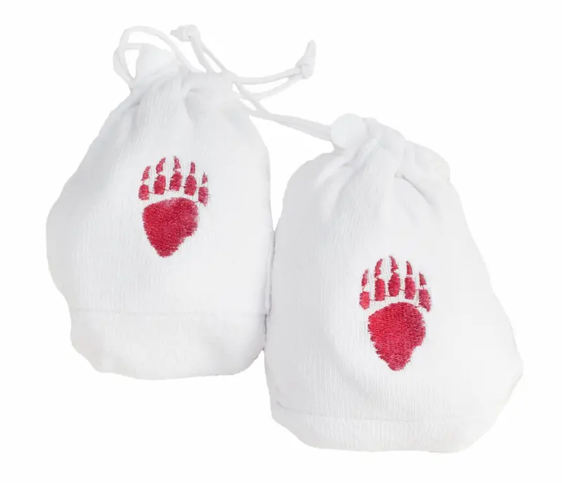Grizzly Chalk Ball Set – Two Premium Grip Aid Balls 1
