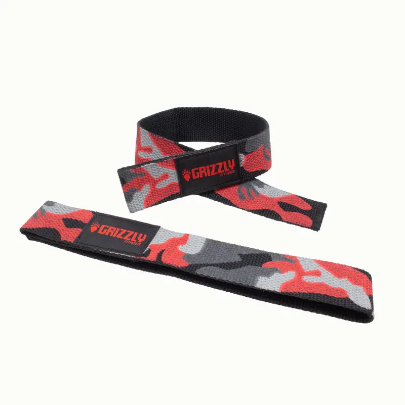 Grizzly Fitness Woven Nylon Wrist Straps – Universal Fit 1