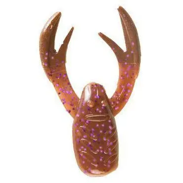 Hart Tackle Rat-L-Chunk Soft Plastic Bait – Cinnamon Purple, 5-Pack 1