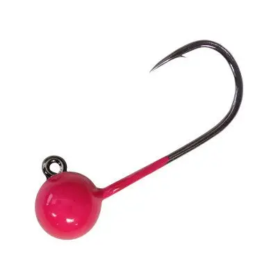 Hawken Aero Jig Heads – Cerise Finish, 3-Pack 1