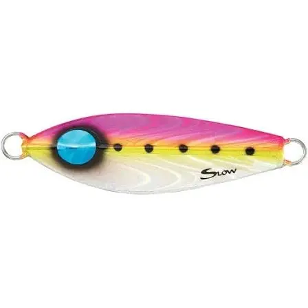 Hayabusa Jack Eye Slow Sinking Swim Bait – 120G (4 Oz), Pink Sardine 1