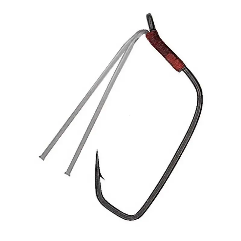 Hayabusa Spin Muscle Weedless Wacky Hook – Offset Hook For Texas-Rigged Soft Plastics 1