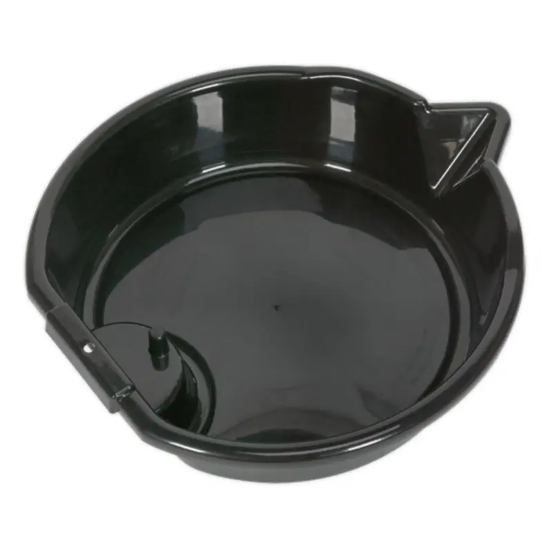 Heavy-Duty Black Anti-Freeze & Oil Drain Pans – 8L To 17L Options 1
