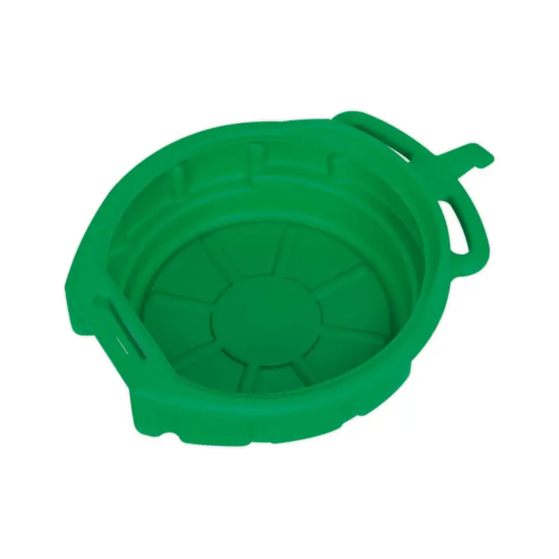 Heavy-Duty Green Anti-Freeze & Oil Drain Pan – 17L Capacity 1