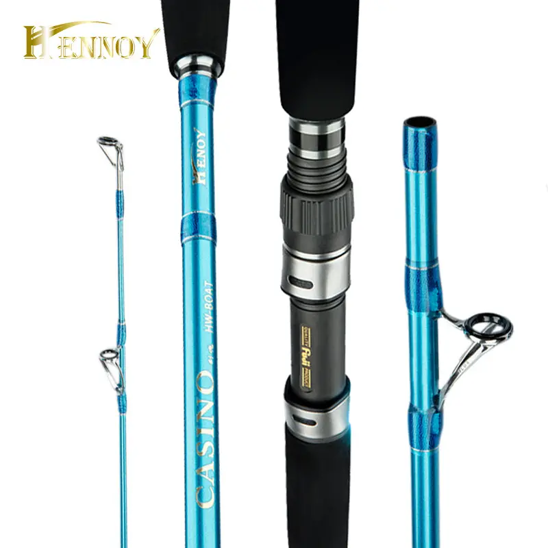 Hennoy Full-Fuji Boat Rod – 1.8M Ocean Fishing Spin Rod, Inshore & Offshore Ready, Premium Component Build 1