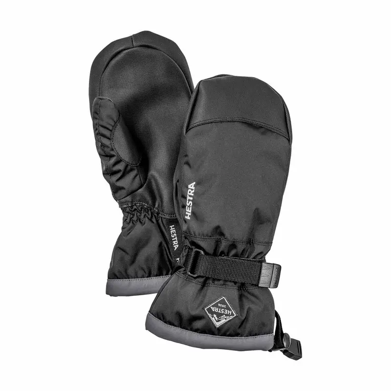 Hestra Gauntlet Czone Jr. Mitt – Black/Graphite 1