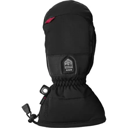 Hestra Power Heater Gauntlet Mitt – Heated Black Winter Mittens 1