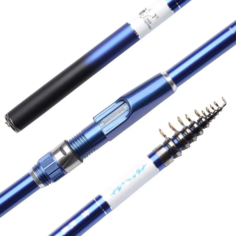 High-Carbon Telescopic Surf Rod – 2.7M To 5.4M Superhard Casting & Spinning Pole For Sea And Carp Fishing 1