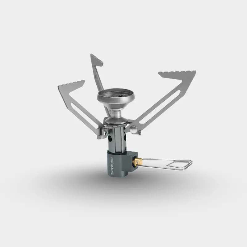 Hornet Ii Titanium Portable Gas Stove – 1.7 Oz, 2500W High-Output Burner 1