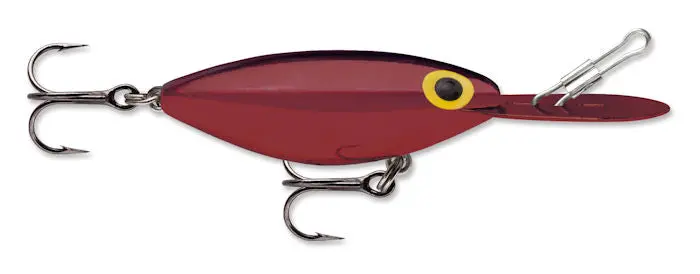 Hot 'N Tot Metallic Purple With Black Back Soft Bait 1