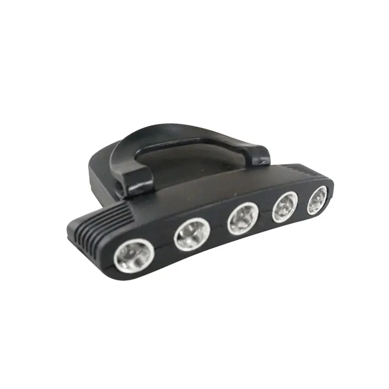 Ht Black Clip-On Cap Light – 5 Led, Includes Batteries 1