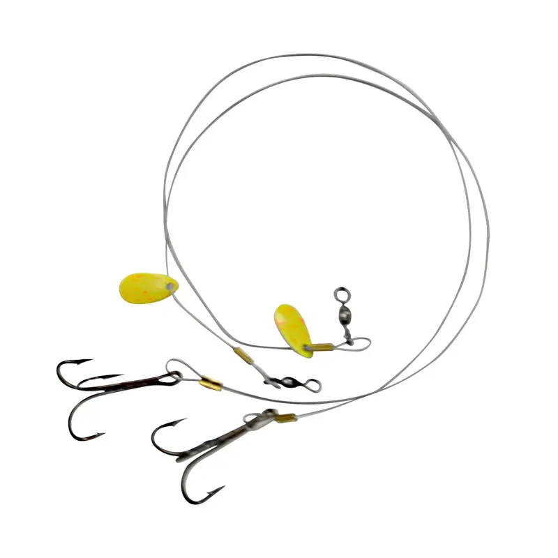 Ht Walleye Rig With #8 Treble Hook – Two-Tone Floating Design 1